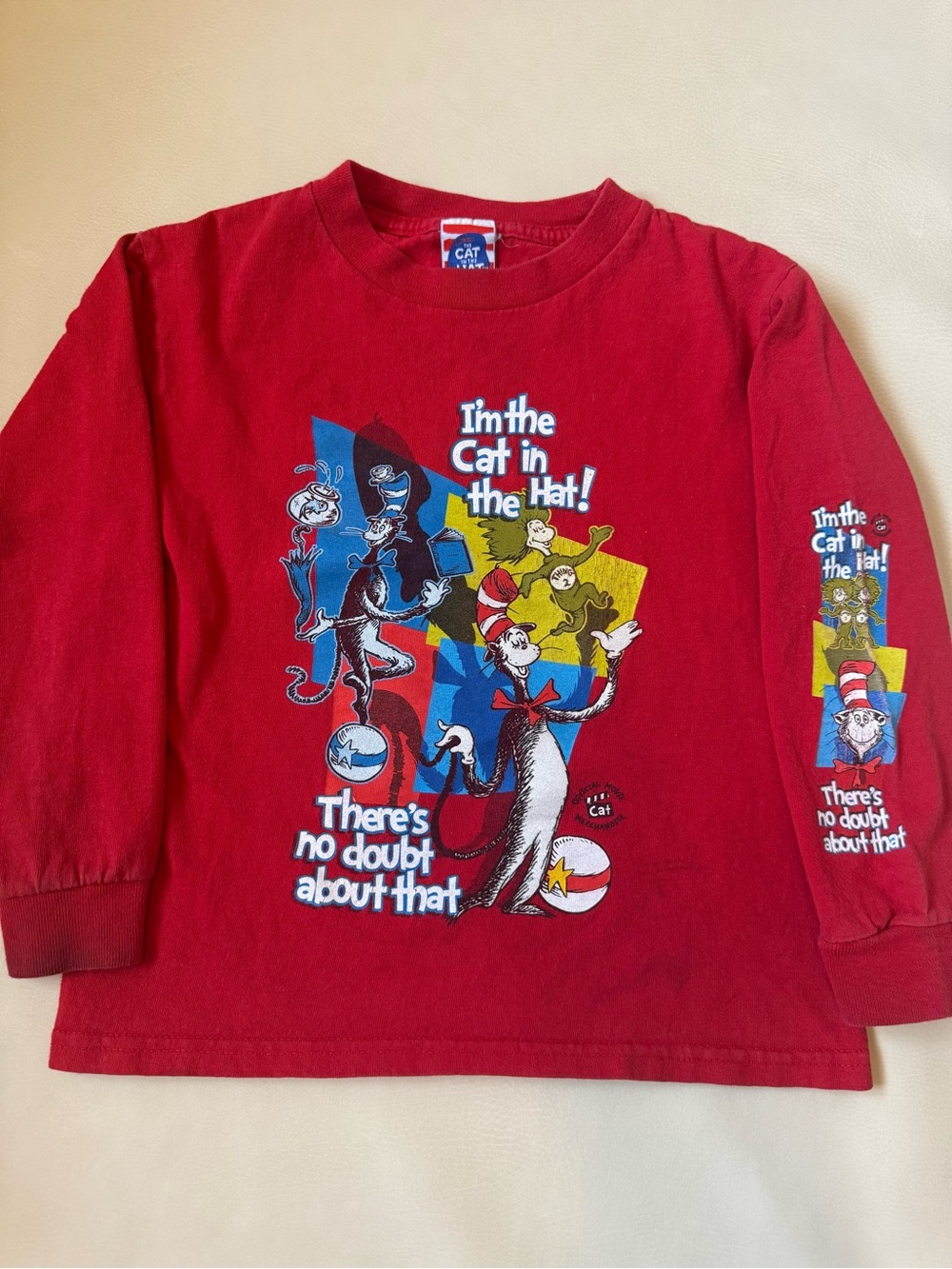 Vintage Cat n the Hat Long Sleeve